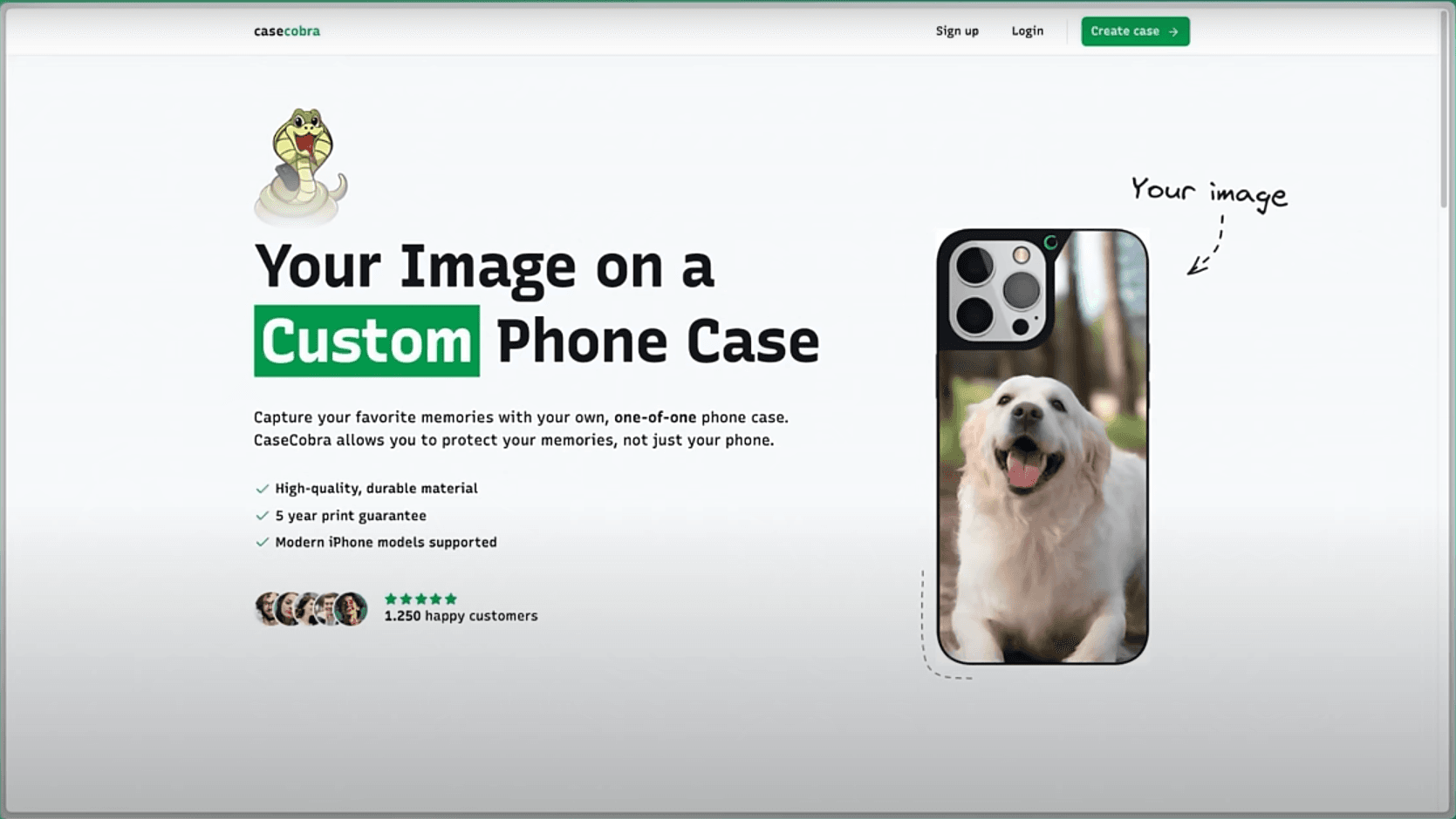 CaseCobra - Custom Phone Case Store preview